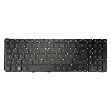 5750 5733 5810TG AS5810T 5745와 호환되는 키보드 키트(영국 레이아웃) 교체, 340x120x5mm, 플라스틱, 블랙