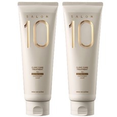 미쟝센 살롱 10 헤어트리트먼트 극손상모발용, 250ml, 2개