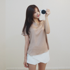 로즈로즈미 디안 텐셀 블라우스