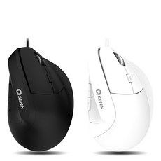 큐센 QSENN M310 버티컬 마우스 (블랙)