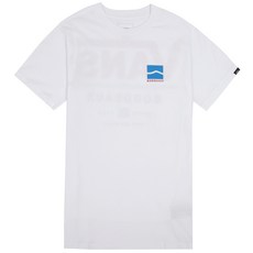 반스 남성용 시티 보르도 반팔 티셔츠 VN0A4CYKWHT1