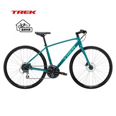 TREK FX 2 경량 디스크 브레이크 케이블 출퇴근 / 피트니스 / 도시 레저 여성용 다기능 자전거, 단일사이즈