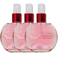 아스파시아 샤워코롱 블루밍로즈 3개, 150ml