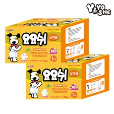 요요쉬 매너밴드 애견기저귀 남아용 1단계 10매 X 2P (20매), 남아용 1단계 (미니견/초소형견), 2개