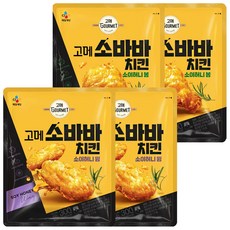 CJ 비비고 고메 소바바치킨 소이허니 윙 300G 2개 + 봉 300G 2개