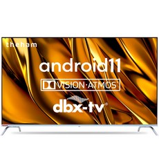 더함 4K UHD LED HDR 안드로이드11 스마트 TV 147cm(58인치) TA584-AVN22CB 벽걸이형 방문설치