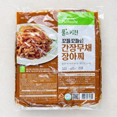 풀무원 풀스키친 꼬들꼬들한간장무채장아찌, 1kg, 1개