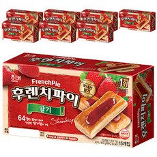 해태제과 후렌치파이 딸기, 192g, 8개