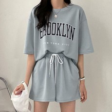 주디앤 여성 부르클린 루즈핏 트레이닝복 세트