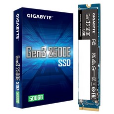 기가바이트 Gen3 2500E SSD G325E500G, GIGABYTE Gen3 2500E SSD 500GB, 500GB