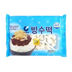 스위트웰 빙수떡 200g, 1봉