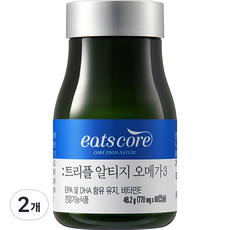 이츠코어 트리플 알티지 오메가3 60p, 46.2g, 2개