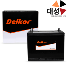 델코 자동차배터리 교체 DF80L DIN74L AGM70 40 60 90R 100L 공구대여, 델코 DF80L, 폐전지 반납안함(공구대여불가)