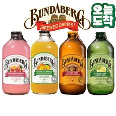 분다버그 망고 6병 + 핑크자몽 6병 375ml, 1세트
