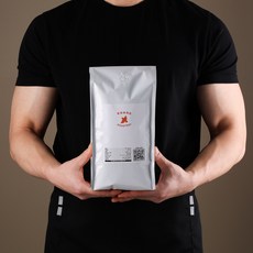 우연하게도 원두 고소한 너티초코 블렌드 커피, 홀빈, 1kg, 1개