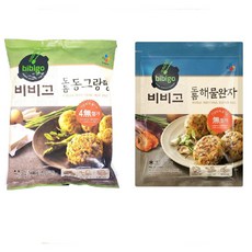 비비고 CJ 도톰동그랑땡 560g +도톰해물완자 510g(무료배송), 510g, 2개