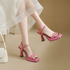 ANYOU 여성 여름샌들 하이힐9cm 가보시2cm 스트랩샌들 Z166