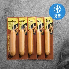 아임닭 프랑크 닭가슴살 소시지 꼬치형 (냉동), 70g, 5개