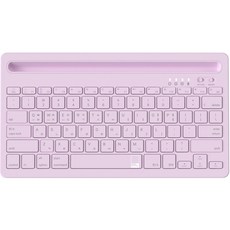 PANTONE 멀티 페어링 블루투스 키보드, PTMPK-01, 퍼플, 일반형