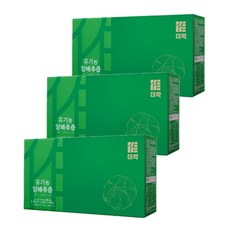 더작 유기농 양배추즙, 90개, 70ml