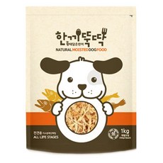 한끼뚝딱 황태와 연어 습식사료, 1kg, 1개