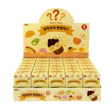 말랑모찌 랜덤박스 30개(박스) 베이크샵 말랑이 스퀴시 랜덤 뽑기 주물럭, 세트