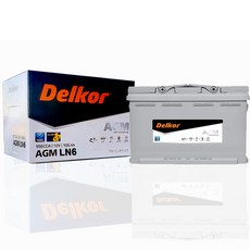 델코 AGM105 (내차 밧데리 확인후 주문 필수) 자동차배터리 폐반납, DF AGM105(LN6) 대여안함+폐전지 반납