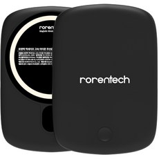 맥세이프 갤럭시 아이폰 고속 무선충전 보조배터리, 블랙, 10000mAh
