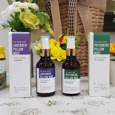 편안한 잠을 위한 필로우 미스트(라벤더/피톤치드 100ml 2종), 라벤더