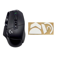 로지텍 G502 X LIGHTSPEED 무선 게이밍 마우스 + 마우스피트 세트, 블랙+마우스피트