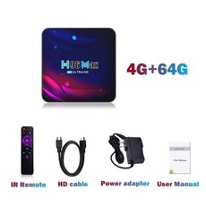 미스틱 샤오미 셋톱박스 캠핑 미티비스틱 H96 MAX V11 안드로이드 스마트 TV 박스 2GB 4GB 4K Hd 2.4G 5G, 03 4G 64G_04 Au 플러그