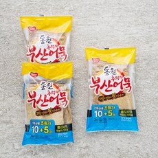 동원 추억부산 쫄깃사각 어묵, 495g, 3입