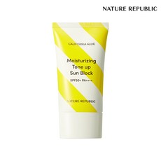 [네이처리퍼블릭] 캘리포니아 알로에 수분 톤업 선블럭 SPF50+ PA++++, 단일옵션 ND0032