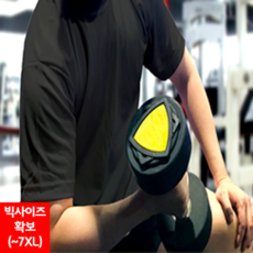 3p 쿨티셔츠 기능성반팔 빅사이즈 4XL 5XL 6XL 7XL 쿨론티 냉감 운동반팔 3장 패키지