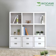 우아미가구 모노 조이 1200 3단 서랍책장 FO5034, 오크화이트