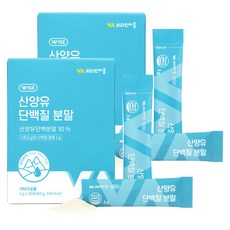 비타민마을 산양유 단백질 분말 스틱, 60g, 2개