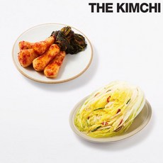 홍진경더김치 [홍진경 더김치] 총각김치 3kg+백김치 3kg, 단일옵션