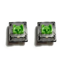 Razer Blackwidow V3 Pro Gaming Keyboard 용 3 핀 녹색 RGB 스위치 2 개