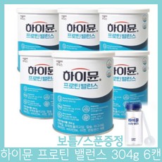 일동 후디스 하이뮨 프로틴 밸런스 산양단백질 캔, 304g, 6개