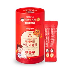 데일리원 베베키즈 어린이 홍삼 30p, 1개, 450g
