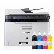 삼성 SL-C563W C563FW 컬러레이저 복합기 / 정품토너포함+리필토너증정, 삼성 SL-C563FW 컬러레이저복합기(토너포함)