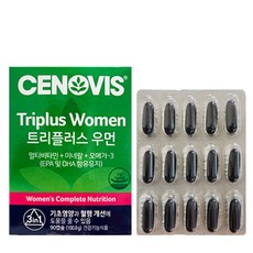 세노비스 여성 트리플러스우먼 멀티비타민미네랄 (90캡슐 45일분), 90정, 1개