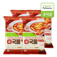 풀무원 쌀 국물떡볶이 423.5g(2인분) x 4봉, 500g, 1개