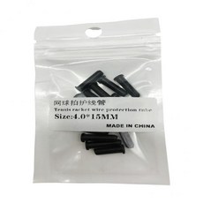 2-5팩 15 테니스 라켓 렛 라켓, 검은 색, 나일론
