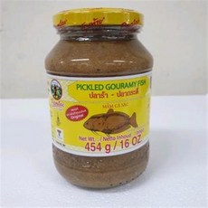 Pickled gouramy fish 454g 구라미 생선 피쉬 피클 절임 빠라 발랏병 픽꺵 젓갈, 1개