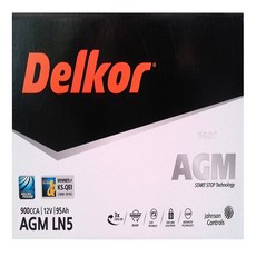 델코 AGM 자동차배터리 폐반납 (내차 밧데리 확인 필수), DF AGM95(LN5) 공구대여+폐전지 반납