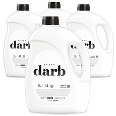 답이답이다 베이킹소다 25無 액체세제 본품, 3L, 4개
