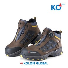 안전화 코오롱글로벌 KG-631 다이얼 6인치 작업화 건설 공장 택배 배달 조선소
