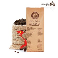 레스트빈 베트남 로부스타 블루드래곤 워시드 G1 1kg, 홀빈(분쇄선택가능), 1개