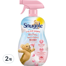 스너글 섬유탈취제 본품 470ml, 2개, 멜로우 선샤인